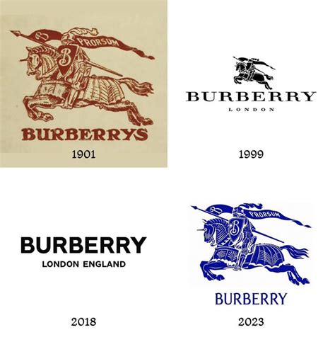 burberry motto|burberry logos over the years.